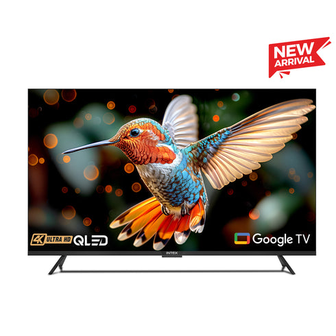Intex 55” 4K QLED Google TV | LED-GQ5521 (1m 38cm)